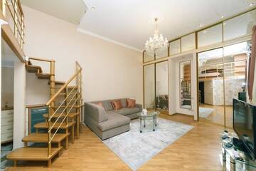Фотографии Апартаменты Stylish two-level flat 2 min from Khreschatyk г. Киев (Украина) №1 Фото Апартаменты Stylish two-level flat 2 min from Khreschatyk г. Киев 1
