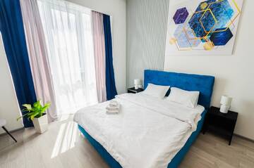 Фотографии Апартаменты Smart Apartment near Railway Station on 25 floor Kvartet 3C г. Киев (Украина) №5 Фото Апартаменты Smart Apartment near Railway Station on 25 floor Kvartet 3C г. Киев 5