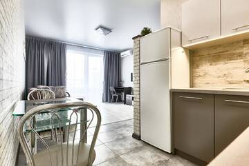Фотографии Апартаменты Apartment with white bedroom KPI, Ohmatdet г. Киев (Украина) №5 Фото Апартаменты Apartment with white bedroom KPI, Ohmatdet г. Киев 5