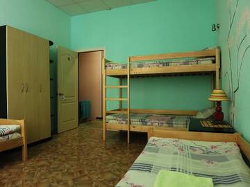 Фото номера Кровать в общем номере с 4 кроватями Хостелы Хостел Delil г. Киев 3