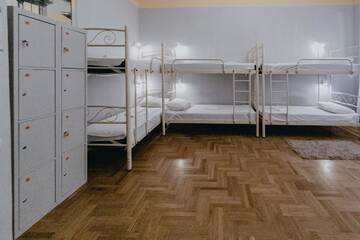 Фото номера Кровать в общем 8-местном номере для мужчин и женщин Хостелы Хостел Олива г. Киев 8