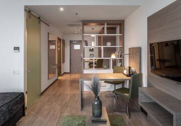 Фото номера Апартаменты-студио Отель Ramada Encore Kyiv г. Киев 4