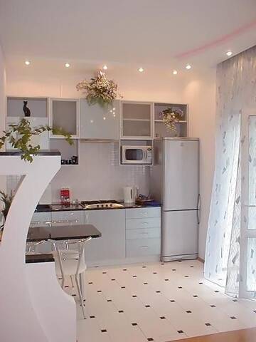 Фото номера Апартаменты с 1 спальней: ул. Эспланадная, 32 Апартаменты Ok Apartments near Palace Sporta - Kiev г. Киев 14