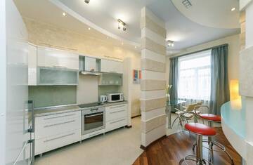 Фото номера Апартаменты с 2 спальнями - ул. Крещатик, 13 Апартаменты Kiev 24 Apartments г. Киев 7