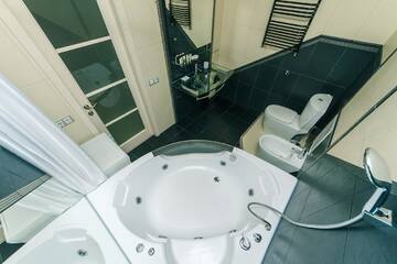 Фото номера Апартаменты с 2 спальнями - ул. Крещатик, 13 Апартаменты Kiev 24 Apartments г. Киев 4