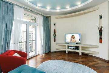 Фото номера Апартаменты с 2 спальнями - ул. Крещатик, 13 Апартаменты Kiev 24 Apartments г. Киев 5