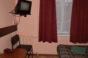 Фото номера Одноместный номер эконом-класса с общей ванной комнатой Отель Hotel Desna KUT г. Киев 2