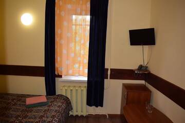 Фото номера Одноместный номер эконом-класса с общей ванной комнатой Отель Hotel Desna KUT г. Киев 4