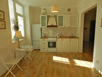 Фото номера Улучшенные апартаменты с 1 спальней Апартаменты Ap-Rent Osokorky Apartments г. Киев 5
