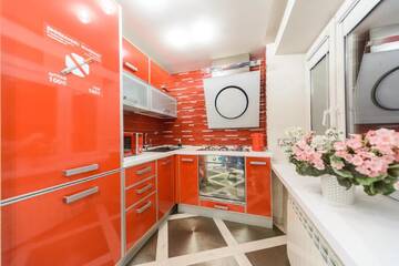 Фото номера Апартаменты-студио - ул. Набережно-Крещатицкая, 11 Апартаменты Real Home Apartmens - Podol Promenade г. Киев 9