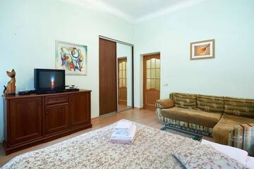 Фото номера Апартаменты - улица Большая Житомирская, 4 Апартаменты Home Hotel Apartments on Mykhailivska Square - Kiev г. Киев 26