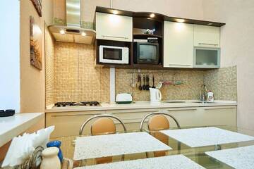 Фото номера Апартаменты с 1 спальней - улица Лысенко, 1 Апартаменты Home Hotel Apartments on Zoloti Vorota г. Киев 18