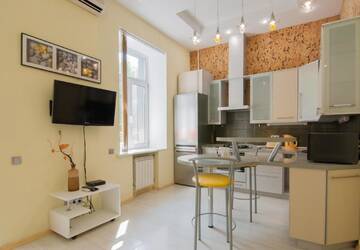 Фото номера Апартаменты-студио Апартаменты Home Hotel Apartments on Zoloti Vorota г. Киев 15