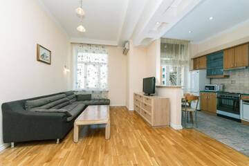 Фото номера Апартаменты с 2 спальнями с видом на город Апартаменты Apartments Rentals Ukraine on Kreshchatik г. Киев 26