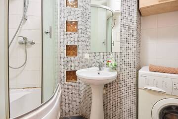 Фото номера Апартаменты с 1 спальней и балконом Апартаменты Home Hotel Apartments in Pecherskiy Area г. Киев 13