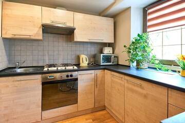 Фото номера Апартаменты с 1 спальней и балконом Апартаменты Home Hotel Apartments in Pecherskiy Area г. Киев 18