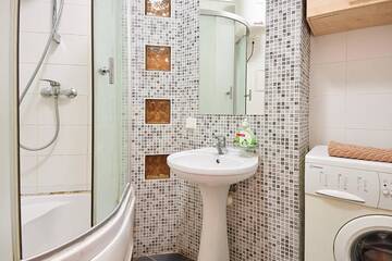 Фото номера Апартаменты с 1 спальней и балконом Апартаменты Home Hotel Apartments in Pecherskiy Area г. Киев 24