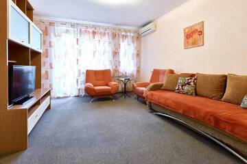 Фото номера Апартаменты с 1 спальней: ул. Хорива, 32 Апартаменты Home Hotel Apartments on Kontraktova Ploshcha г. Киев 9