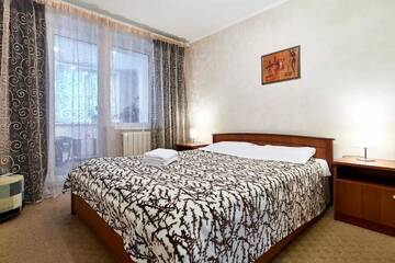 Фото номера Апартаменты с 1 спальней: ул. Хорива, 32 Апартаменты Home Hotel Apartments on Kontraktova Ploshcha г. Киев 5