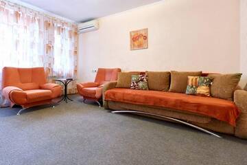 Фото номера Апартаменты с 1 спальней: ул. Хорива, 32 Апартаменты Home Hotel Apartments on Kontraktova Ploshcha г. Киев 6