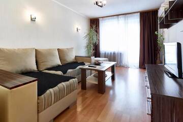 Фото номера Апартаменты с 2 спальнями: ул. Нижний Вал, 41 Апартаменты Home Hotel Apartments on Kontraktova Ploshcha г. Киев 2