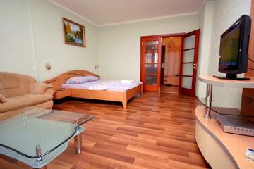 Фото номера Апартаменты (для 2 взрослых) Апартаменты Inn Home Apartments - Livoberezhna г. Киев 10