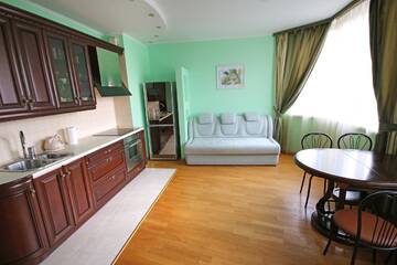 Фото номера Улучшенные апартаменты Апартаменты Inn Home Apartments - Livoberezhna г. Киев 8