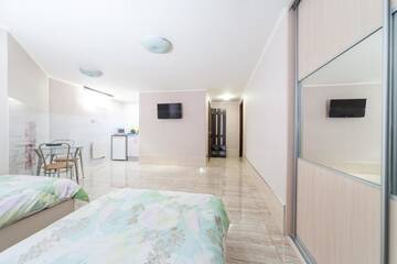 Фото номера Апартаменты — Цокольный этаж Апарт-отели Home Comfort Livoberezhna IEC Kiev г. Киев 11