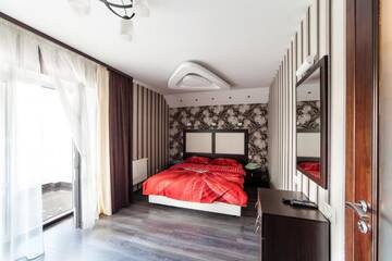 Фото номера Апартаменты Делюкс Апарт-отели Home Comfort Livoberezhna IEC Kiev г. Киев 12
