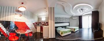 Фото номера Апартаменты Делюкс Апарт-отели Home Comfort Livoberezhna IEC Kiev г. Киев 16