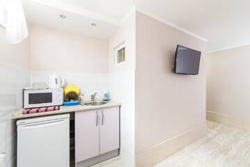 Фото номера Апартаменты — Цокольный этаж Апарт-отели Home Comfort Livoberezhna IEC Kiev г. Киев 8
