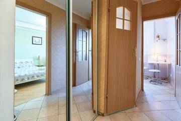 Фото номера Апартаменты: улица Марины Расковой, 8 Апартаменты Home Hotel Apartments on Livoberezhna г. Киев 20