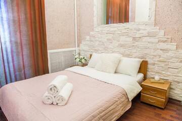 Фото номера Апартаменты с 2 спальнями - улица Костельная, 3 Апартаменты Real Home Apartments in Kiev Center г. Киев 2