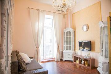 Фото номера Апартаменты с 2 спальнями - улица Костельная, 3 Апартаменты Real Home Apartments in Kiev Center г. Киев 4
