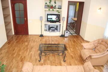 Фото номера Апартаменты с 2 спальнями — ул. Рейтарская, 29 Апартаменты Real Home Apartments in Kiev Center г. Киев 7
