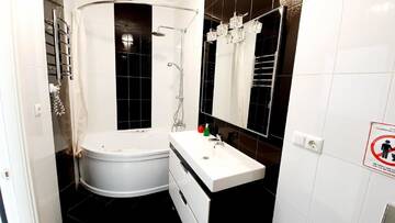 Фото номера Апартаменты-студио Делюкс — ул. Софиевская, 2 Апартаменты Real Home Apartments in Kiev Center г. Киев 4