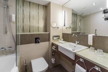 Фото номера Стандартный номер с кроватью размера &quot;king-size&quot; Отель Holiday Inn - Kyiv г. Киев 12
