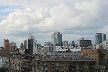 Фото номера Люкс с видом на город Отель Holiday Inn - Kyiv г. Киев 6