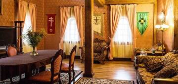 Фото номера Двухуровневый люкс Отель Hotel Fortetsya Hetmana г. Киев 2