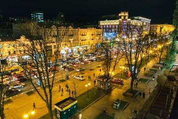 Фото номера Апартаменты с 2 спальнями Апартаменты Khreschatyk Apartments г. Киев 28