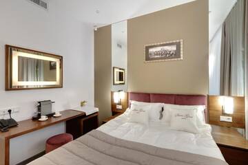 Фото номера Двухместный номер с 1 кроватью Отель StanGret Hotel г. Киев 6