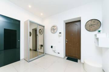Фото номера Улучшенные апартаменты с 1 спальней Апартаменты Baseina Apartments г. Киев 12