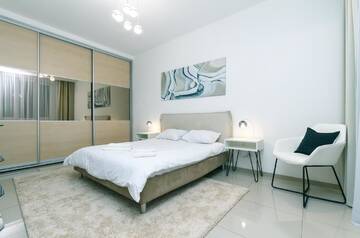 Фото номера Улучшенные апартаменты с 1 спальней Апартаменты Baseina Apartments г. Киев 13