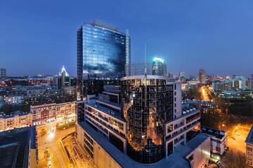 Фото номера Апартаменты с 1 спальней Апартаменты Baseina Apartments г. Киев 7