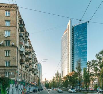 Фото номера Улучшенные апартаменты с 1 спальней Апартаменты Baseina Apartments г. Киев 9