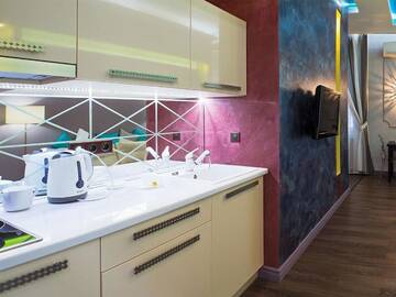 Фото номера Улучшенные апартаменты с 1 спальней Апартаменты CityApartments Kiev г. Киев 11