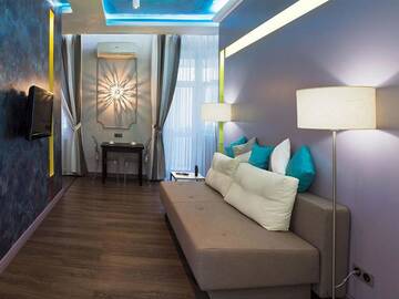 Фото номера Улучшенные апартаменты с 1 спальней Апартаменты CityApartments Kiev г. Киев 12