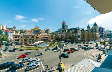 Фото номера Апартаменты с 2 спальнями без балкона - бульвар Шевченко, 2 Апартаменты Alma Apartments г. Киев 2