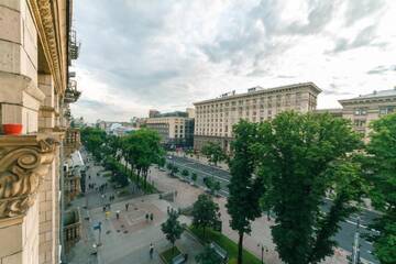 Фото номера Люкс с кроватью размера «queen-size» и диваном-кроватью - ул. Крещатик, 21 Апартаменты Alma Apartments г. Киев 14