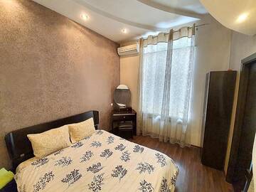 Фото номера Апартаменты с 2 спальнями - ул. Эспланадная, 2 Апартаменты Inn Home Apartments in Kiev Center г. Киев 6